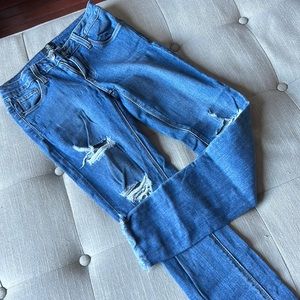 JustBlack‎ Denim Jeans Distressed Size 25